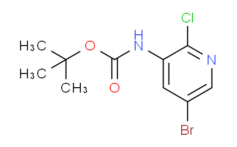 CAS No. 193888-15-2, tert-Butyl (5-bromo-2-chloropyridin-3-yl)carbamate