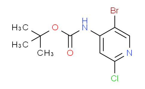 CAS No. 1820683-84-8, tert-Butyl (5-bromo-2-chloropyridin-4-yl)carbamate