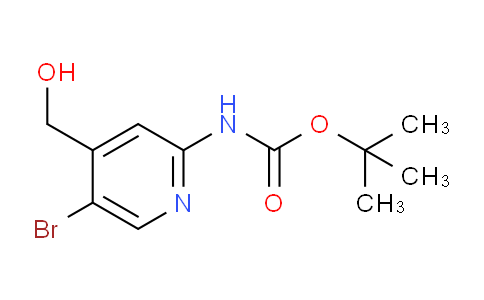 CAS No. 1823773-02-9, tert-Butyl (5-bromo-4-(hydroxymethyl)pyridin-2-yl)carbamate