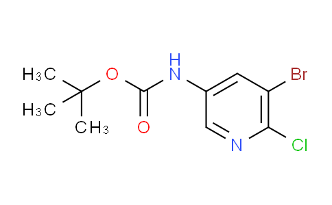 CAS No. 405939-59-5, tert-Butyl (5-bromo-6-chloropyridin-3-yl)carbamate
