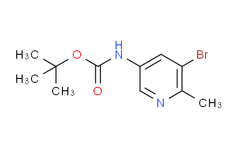 CAS No. 1662714-36-4, tert-Butyl (5-bromo-6-methylpyridin-3-yl)carbamate