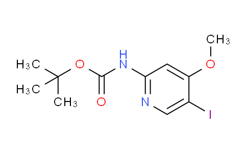 CAS No. 944935-37-9, tert-Butyl (5-iodo-4-methoxypyridin-2-yl)carbamate