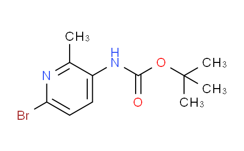 CAS No. 1820684-75-0, tert-Butyl (6-bromo-2-methylpyridin-3-yl)carbamate