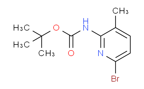 CAS No. 1824320-42-4, tert-Butyl (6-bromo-3-methylpyridin-2-yl)carbamate