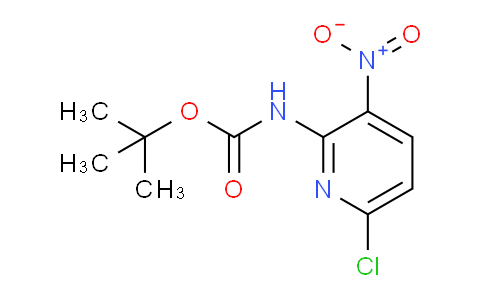 CAS No. 1017782-13-6, tert-Butyl (6-chloro-3-nitropyridin-2-yl)carbamate
