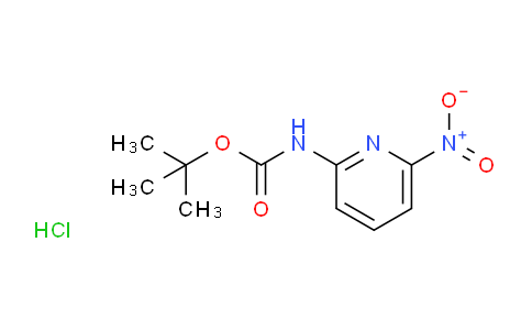 CAS No. 1258640-05-9, tert-Butyl (6-nitropyridin-2-yl)carbamate hydrochloride