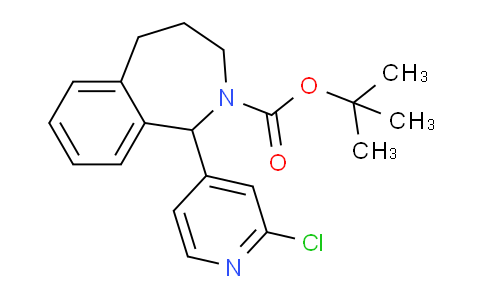 CAS No. 1445951-02-9, tert-Butyl 1-(2-chloropyridin-4-yl)-4,5-dihydro-1H-benzo[c]azepine-2(3H)-carboxylate