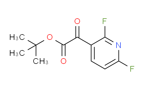 CAS No. 155601-70-0, tert-Butyl 2-(2,6-difluoropyridin-3-yl)-2-oxoacetate