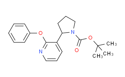 CAS No. 1352481-82-3, tert-Butyl 2-(2-phenoxypyridin-3-yl)pyrrolidine-1-carboxylate