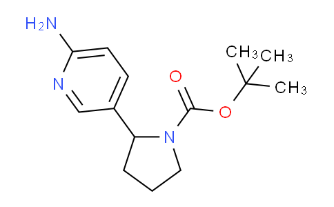 CAS No. 1352500-59-4, tert-Butyl 2-(6-aminopyridin-3-yl)pyrrolidine-1-carboxylate
