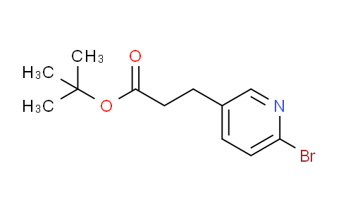 CAS No. 1823119-39-6, tert-Butyl 3-(6-bromopyridin-3-yl)propanoate