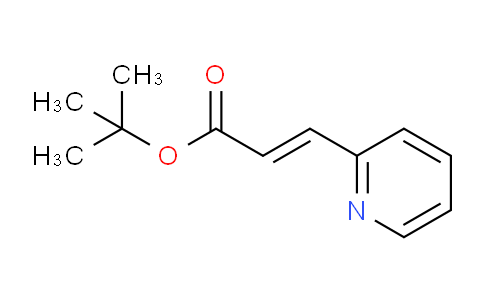 CAS No. 342601-67-6, tert-Butyl 3-(pyridin-2-yl)acrylate