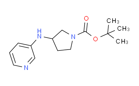 CAS No. 887578-80-5, tert-Butyl 3-(pyridin-3-ylamino)pyrrolidine-1-carboxylate