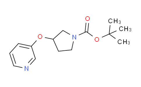 CAS No. 224818-73-9, tert-Butyl 3-(pyridin-3-yloxy)pyrrolidine-1-carboxylate