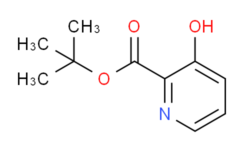 CAS No. 847943-63-9, tert-Butyl 3-hydroxypicolinate
