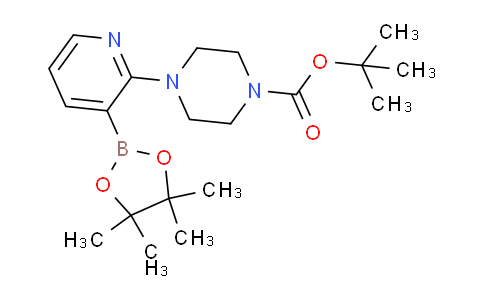 DY664330 | 1073354-42-3 | tert-Butyl 4-(3-(4,4,5,5-tetramethyl-1,3,2-dioxaborolan-2-yl)pyridin-2-yl)piperazine-1-carboxylate