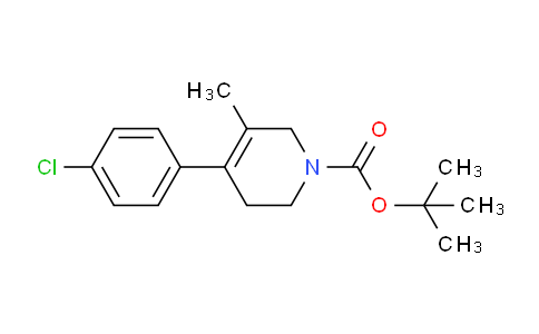 CAS No. 1108154-56-8, tert-Butyl 4-(4-chlorophenyl)-3-methyl-5,6-dihydropyridine-1(2H)-carboxylate