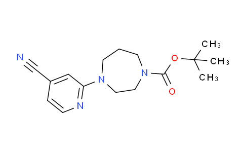 CAS No. 1227954-63-3, tert-Butyl 4-(4-cyanopyridin-2-yl)-1,4-diazepane-1-carboxylate