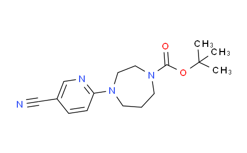 CAS No. 683274-60-4, tert-Butyl 4-(5-cyanopyridin-2-yl)-1,4-diazepane-1-carboxylate
