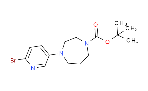 CAS No. 223797-58-8, tert-Butyl 4-(6-bromopyridin-3-yl)-1,4-diazepane-1-carboxylate