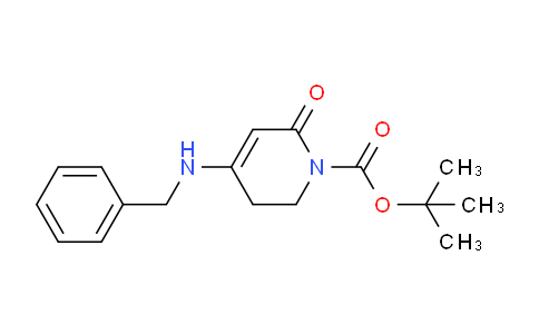 CAS No. 1245649-71-1, tert-Butyl 4-(benzylamino)-2-oxo-5,6-dihydropyridine-1(2H)-carboxylate
