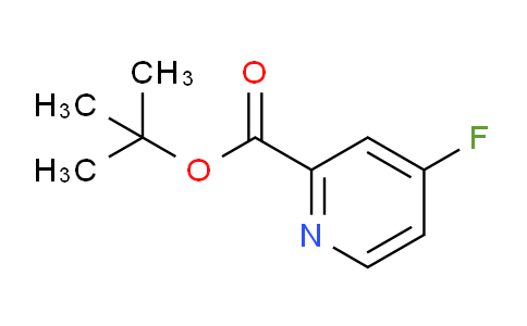 CAS No. 1283717-56-5, tert-Butyl 4-fluoropicolinate