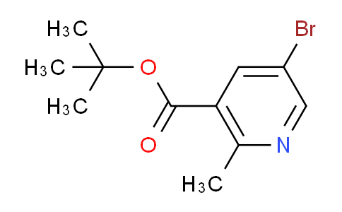 CAS No. 1346543-51-8, tert-Butyl 5-bromo-2-methylnicotinate