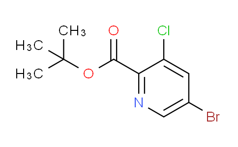CAS No. 1335056-20-6, tert-Butyl 5-bromo-3-chloropicolinate