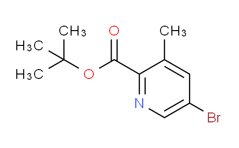 CAS No. 1356037-30-3, tert-Butyl 5-bromo-3-methylpicolinate