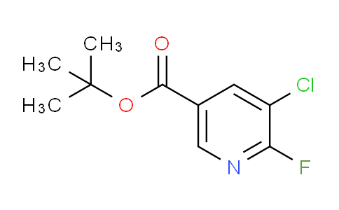 CAS No. 211122-62-2, tert-Butyl 5-chloro-6-fluoronicotinate