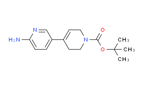 CAS No. 1279030-84-0, tert-Butyl 6-amino-5',6'-dihydro-[3,4'-bipyridine]-1'(2'H)-carboxylate