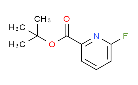 CAS No. 1053656-65-7, tert-Butyl 6-fluoropicolinate