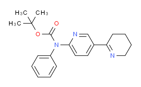 CAS No. 1352531-65-7, tert-Butyl phenyl(3,4,5,6-tetrahydro-[2,3'-bipyridin]-6'-yl)carbamate
