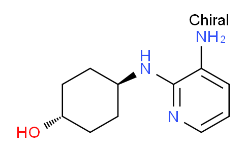 CAS No. 1233955-66-2, trans-4-((3-Aminopyridin-2-yl)amino)cyclohexanol