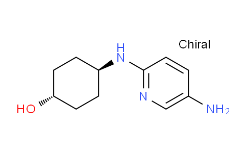 CAS No. 1233955-56-0, trans-4-((5-Aminopyridin-2-yl)amino)cyclohexanol