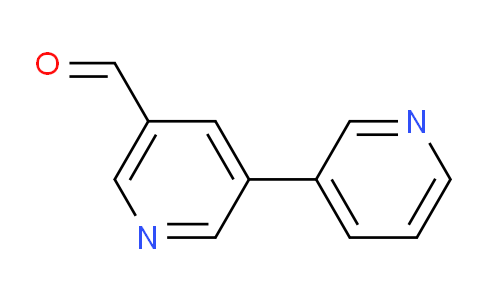 CAS No. 1214339-67-9, [3,3'-Bipyridine]-5-carbaldehyde