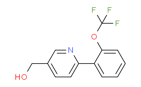 CAS No. 197847-95-3, [6-[2-(Trifluoromethoxy)phenyl]-3-pyridyl]methanol