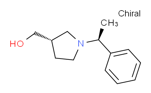 CAS No. 173724-95-3, ((S)-1-((S)-1-Phenylethyl)pyrrolidin-3-yl)methanol