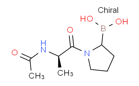 CAS No. 915283-75-9, (1-((R)-2-Acetamidopropanoyl)pyrrolidin-2-yl)boronic acid