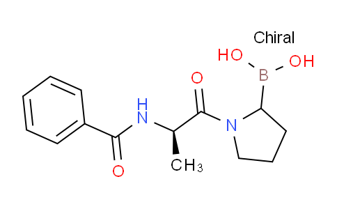 CAS No. 915284-98-9, (1-((R)-2-Benzamidopropanoyl)pyrrolidin-2-yl)boronic acid