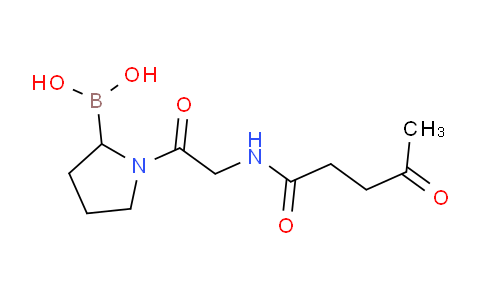 CAS No. 915283-72-6, (1-(2-(4-Oxopentanamido)acetyl)pyrrolidin-2-yl)boronic acid