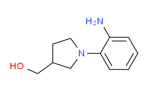 CAS No. 1378860-45-7, (1-(2-Aminophenyl)pyrrolidin-3-yl)methanol