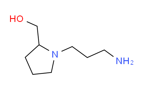 CAS No. 878684-92-5, (1-(3-Aminopropyl)pyrrolidin-2-yl)methanol
