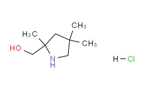CAS No. 1823315-54-3, (2,4,4-Trimethylpyrrolidin-2-yl)methanol hydrochloride