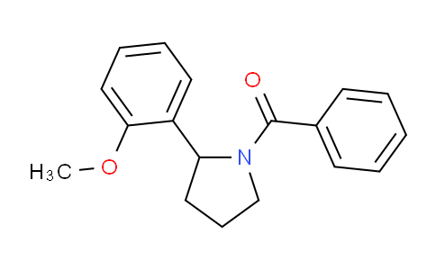 CAS No. 1355181-25-7, (2-(2-Methoxyphenyl)pyrrolidin-1-yl)(phenyl)methanone