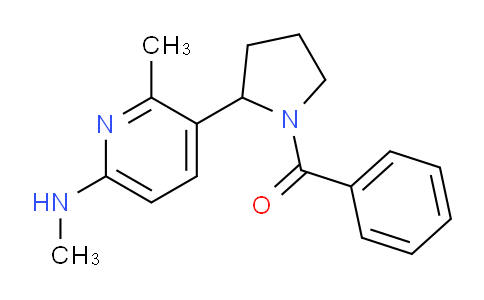 CAS No. 1352539-37-7, (2-(2-Methyl-6-(methylamino)pyridin-3-yl)pyrrolidin-1-yl)(phenyl)methanone