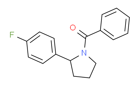 CAS No. 1355178-70-9, (2-(4-Fluorophenyl)pyrrolidin-1-yl)(phenyl)methanone