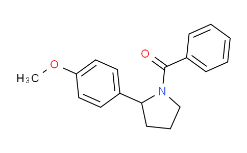 CAS No. 1330848-20-8, (2-(4-Methoxyphenyl)pyrrolidin-1-yl)(phenyl)methanone