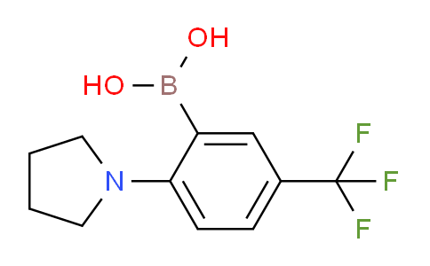 CAS No. 1704063-76-2, (2-(pyrrolidin-1-yl)-5-(trifluoromethyl)phenyl)boronic acid