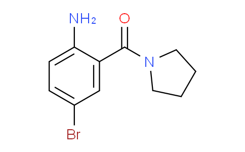 CAS No. 1034257-19-6, (2-Amino-5-bromophenyl)(pyrrolidin-1-yl)methanone